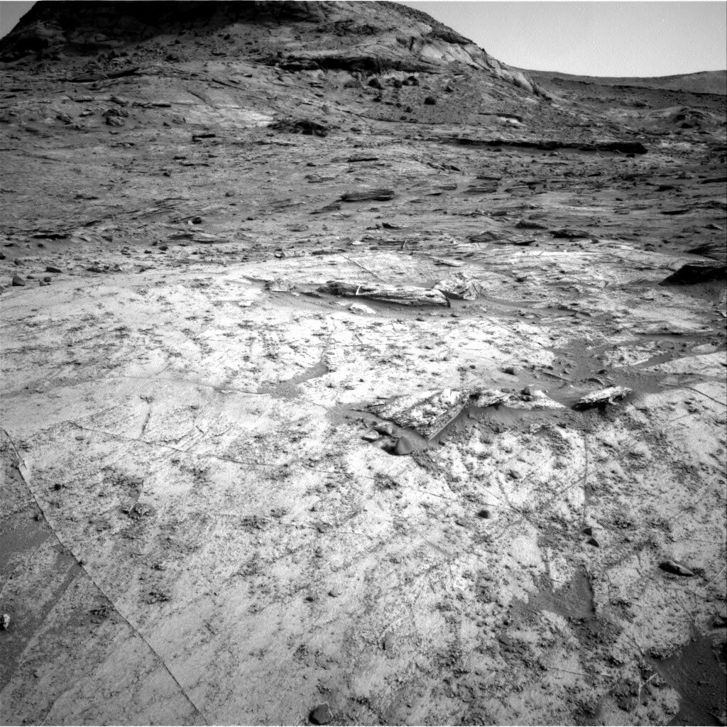 This image was taken by Left Navigation Camera onboard NASA's Mars rover Curiosity on Sol 3347.