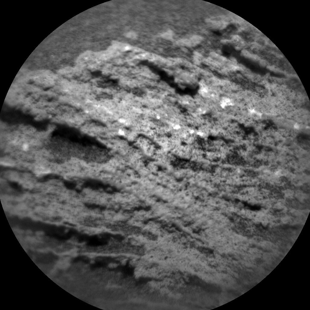 This image was taken by Chemistry &amp; Camera (ChemCam) onboard NASA's Mars rover Curiosity on Sol 3361.