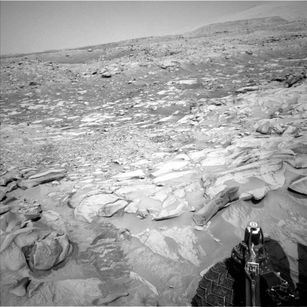 This image was taken by Left Navigation Camera onboard NASA's Mars rover Curiosity on Sol 3435.