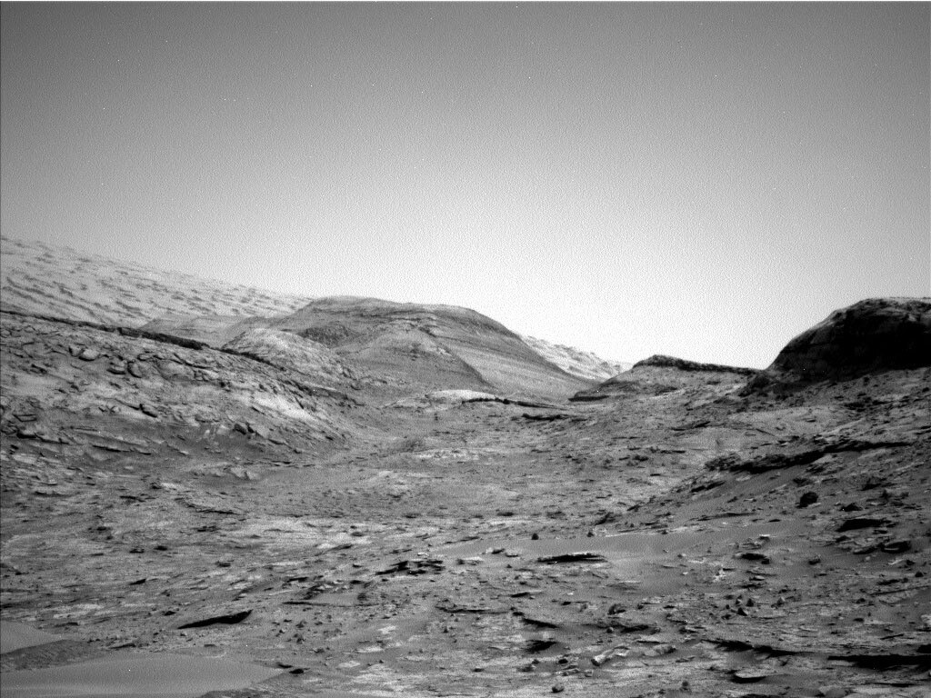 This image was taken by Left Navigation Camera onboard NASA's Mars rover Curiosity on Sol 3454.