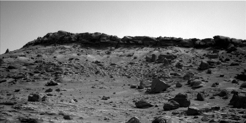 This image was taken by Left Navigation Camera onboard NASA's Mars rover Curiosity on Sol 3536.