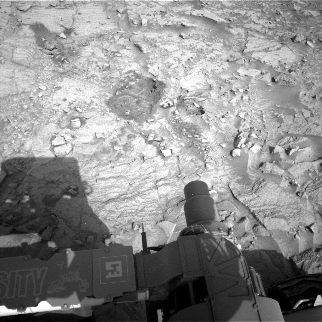 This image was taken by Left Navigation Camera onboard NASA's Mars rover Curiosity on Sol 3667.