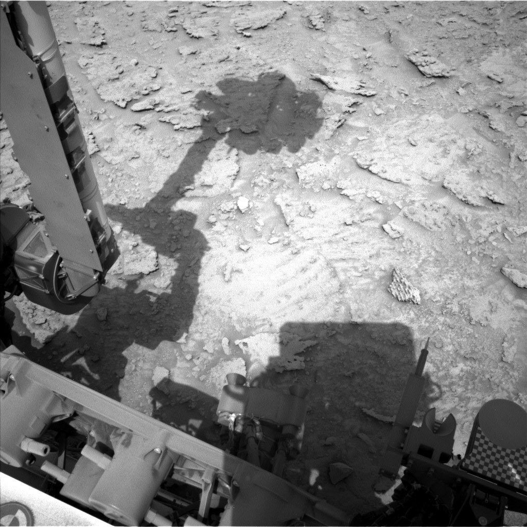 This image was taken by Left Navigation Camera onboard NASA's Mars rover Curiosity on Sol 3672.