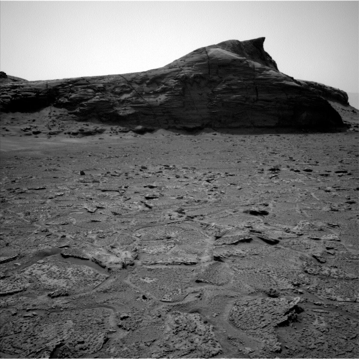This image was taken by Left Navigation Camera onboard NASA's Mars rover Curiosity on Sol 3721.