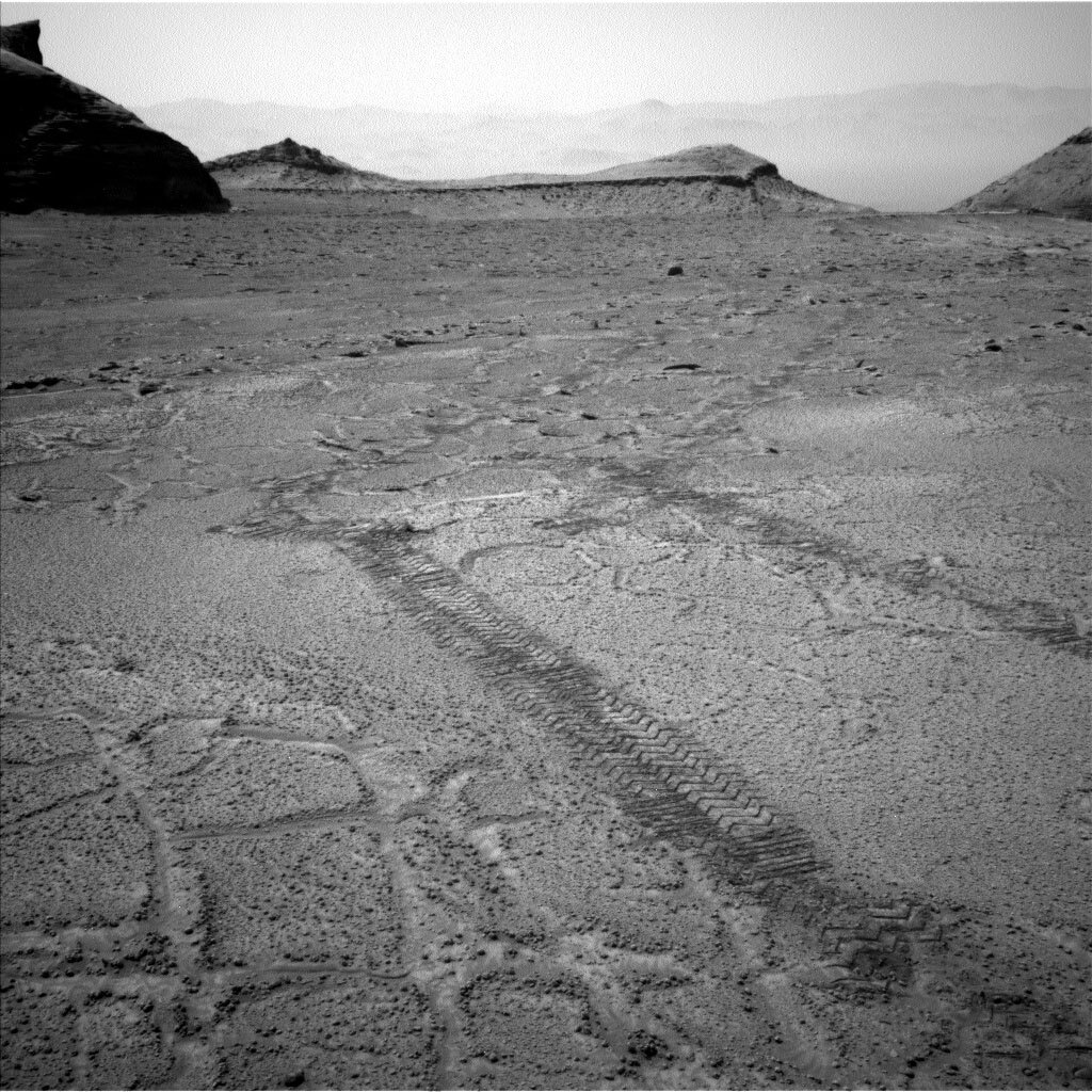 This image was taken by Left Navigation Camera onboard NASA's Mars rover Curiosity on Sol 3730.