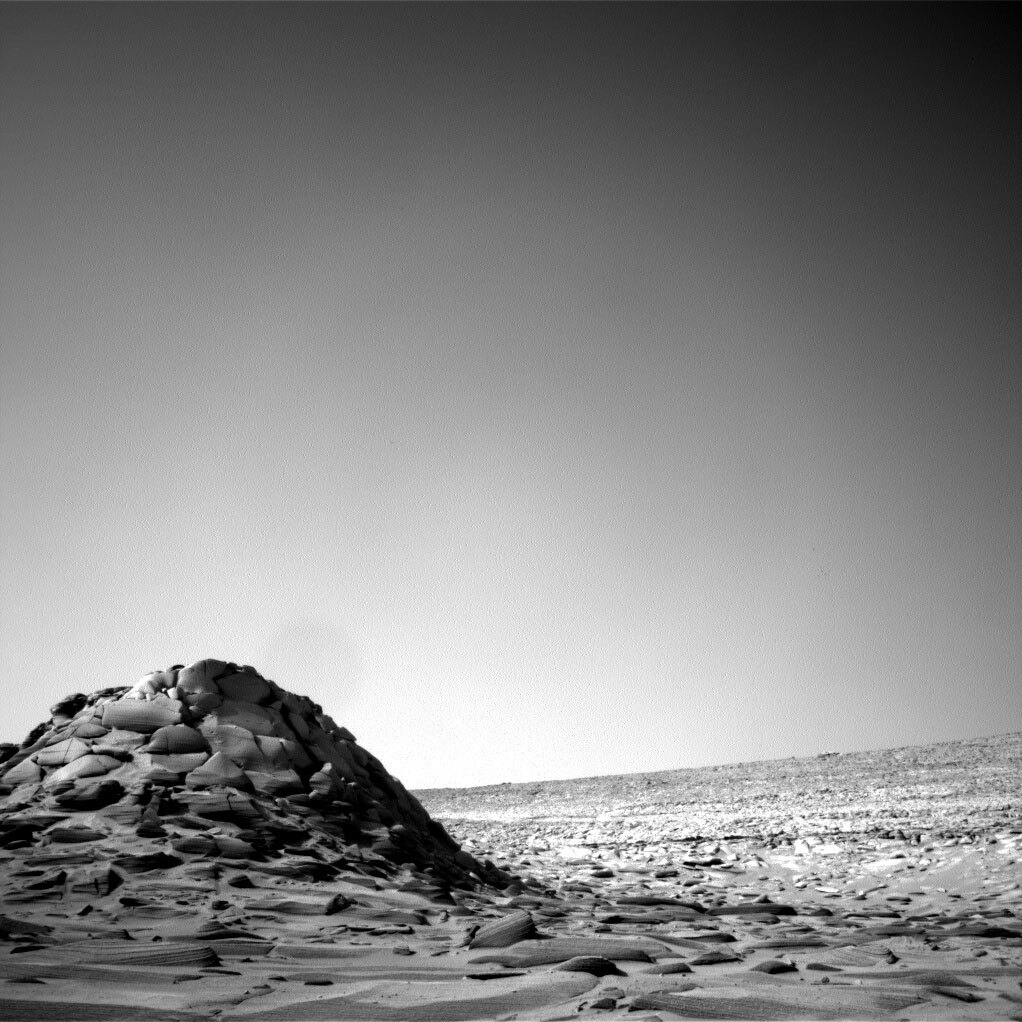 This image was taken by Right Navigation Camera onboard NASA's Mars rover Curiosity on Sol 3755.