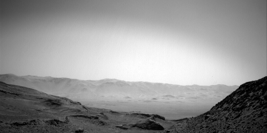 This image was taken by Right Navigation Camera onboard NASA's Mars rover Curiosity on Sol 3874.