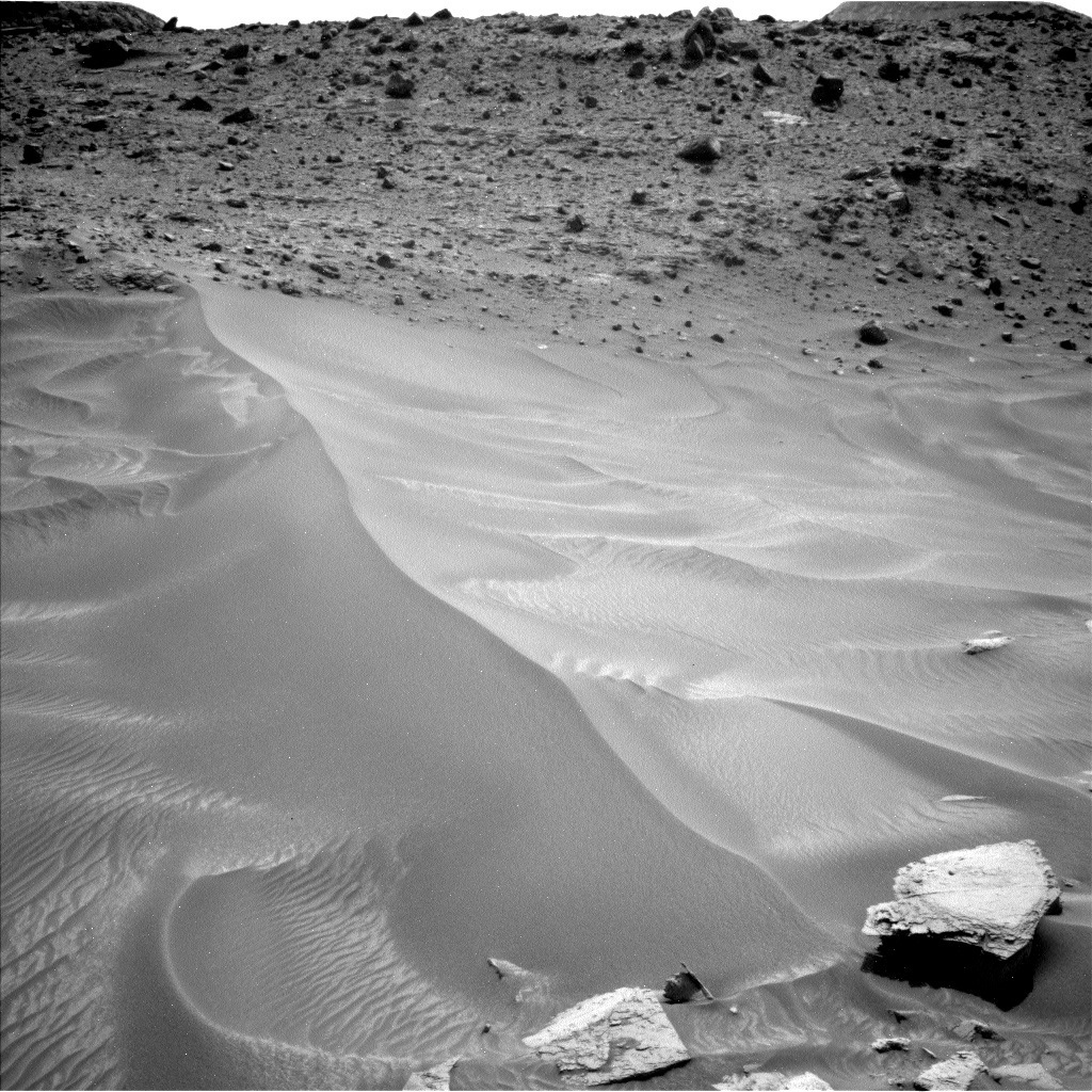 This image was taken by Left Navigation Camera onboard NASA's Mars rover Curiosity on Sol 4088.