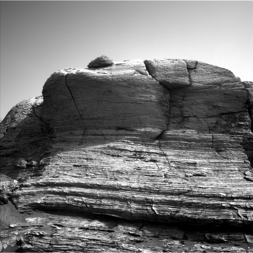 This image was taken by Left Navigation Camera onboard NASA's Mars rover Curiosity on Sol 3052.