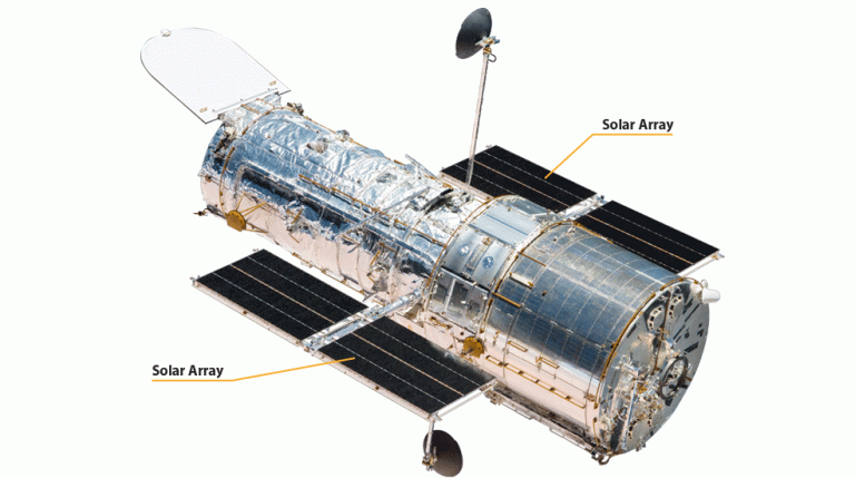 Photo of the Hubble Space Telescope