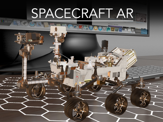Spacecraft AR banner