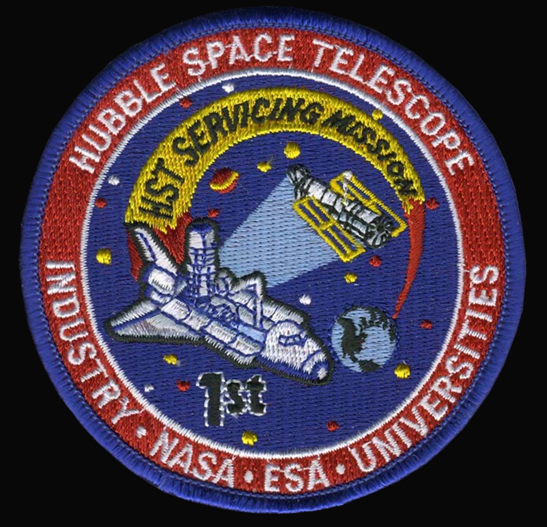 Hubble Servicing Mission 1 Patch