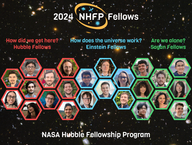 NASA has granted fellowships for astrophysics postdoctoral researchers for the year 2024.