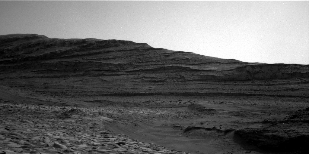 This image was taken by Right Navigation Camera onboard NASA's Mars rover Curiosity on Sol 4135 (2024-03-24 20:41:53 UTC).