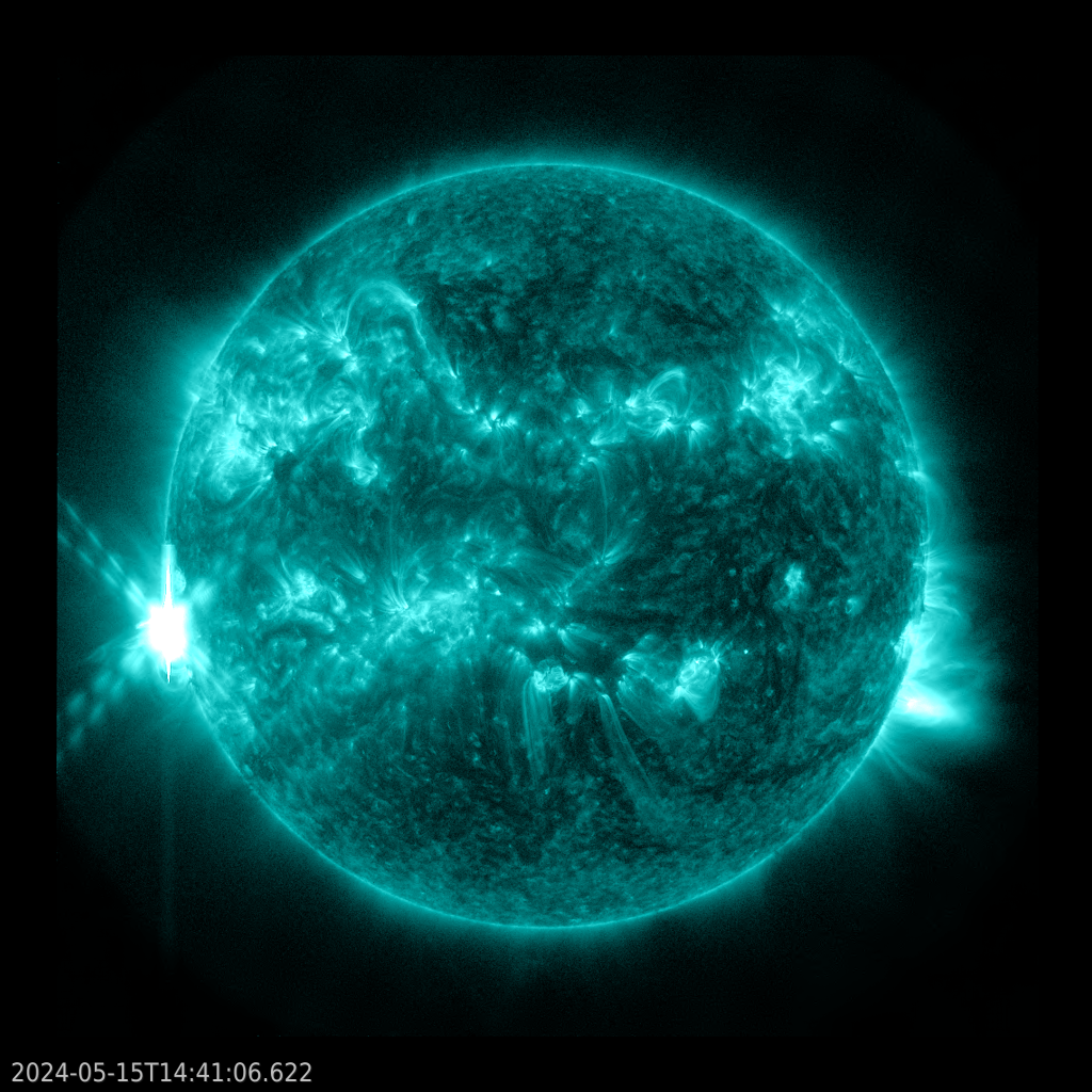 
			Strong Solar Flare Erupts from Sun - NASA Science			