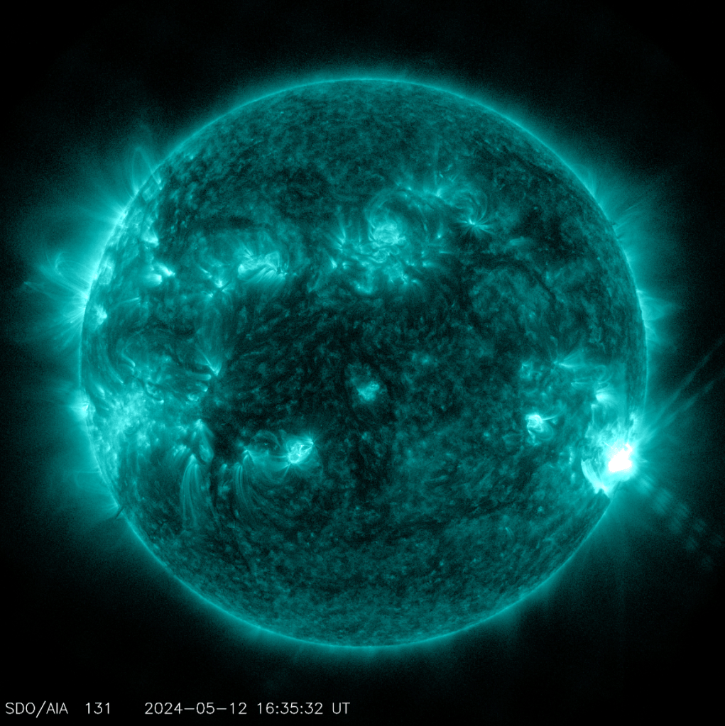
			Strong Flare Erupts from Sun - NASA Science			