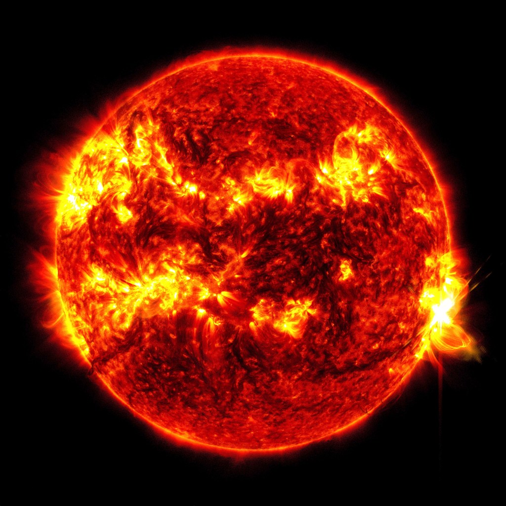 
			Strong Solar Flare Erupts from Sun - NASA Science			