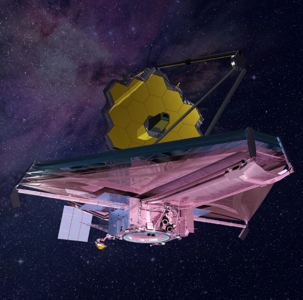 Illustration of NASA&#039;s James Webb Space Telescope