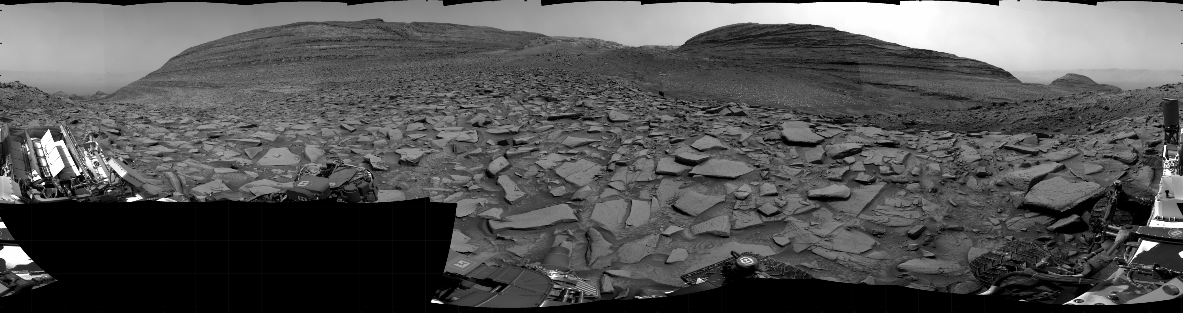 NASA's Mars rover Curiosity took 31 images in Gale Crater