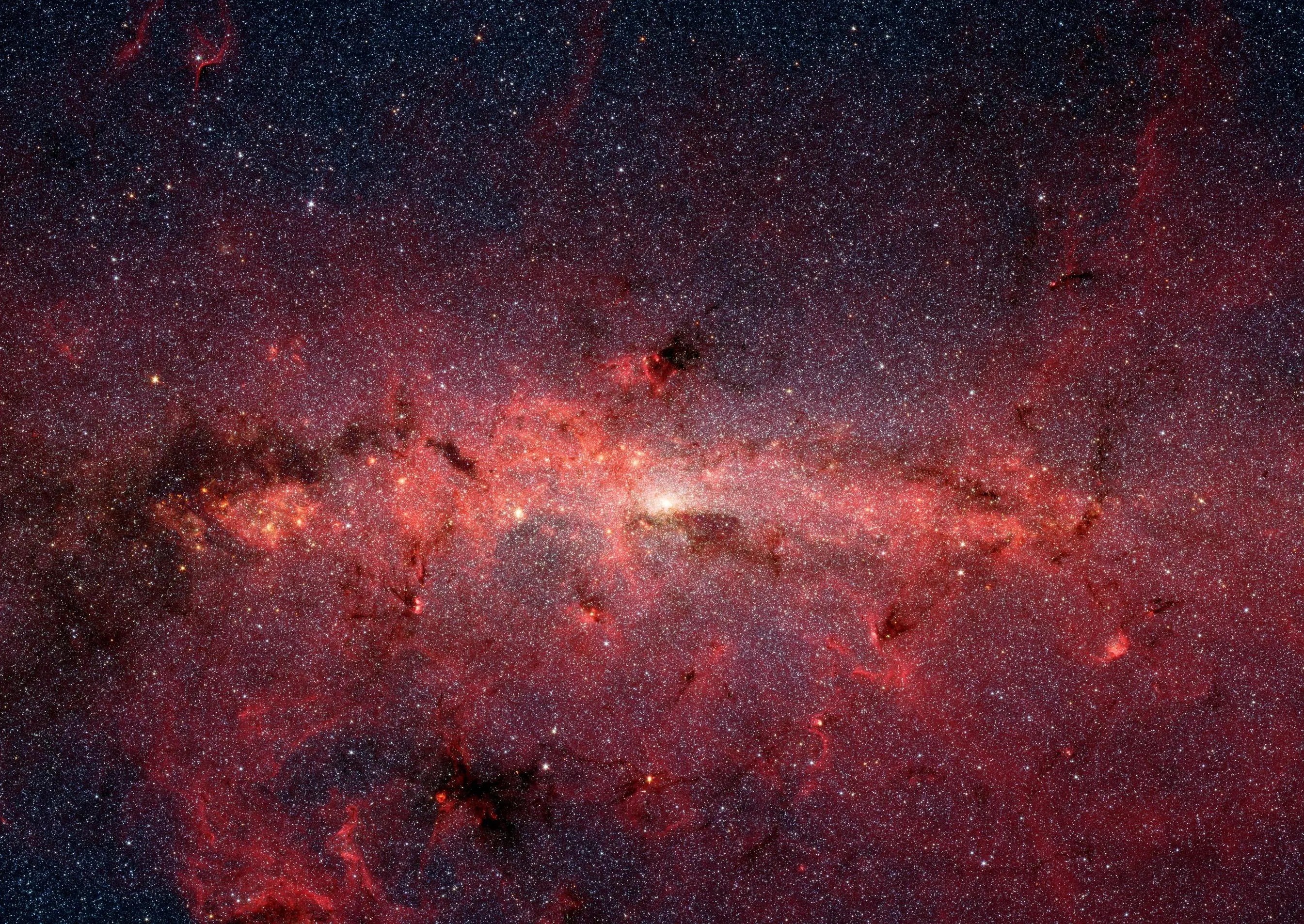 Image of the galactic center