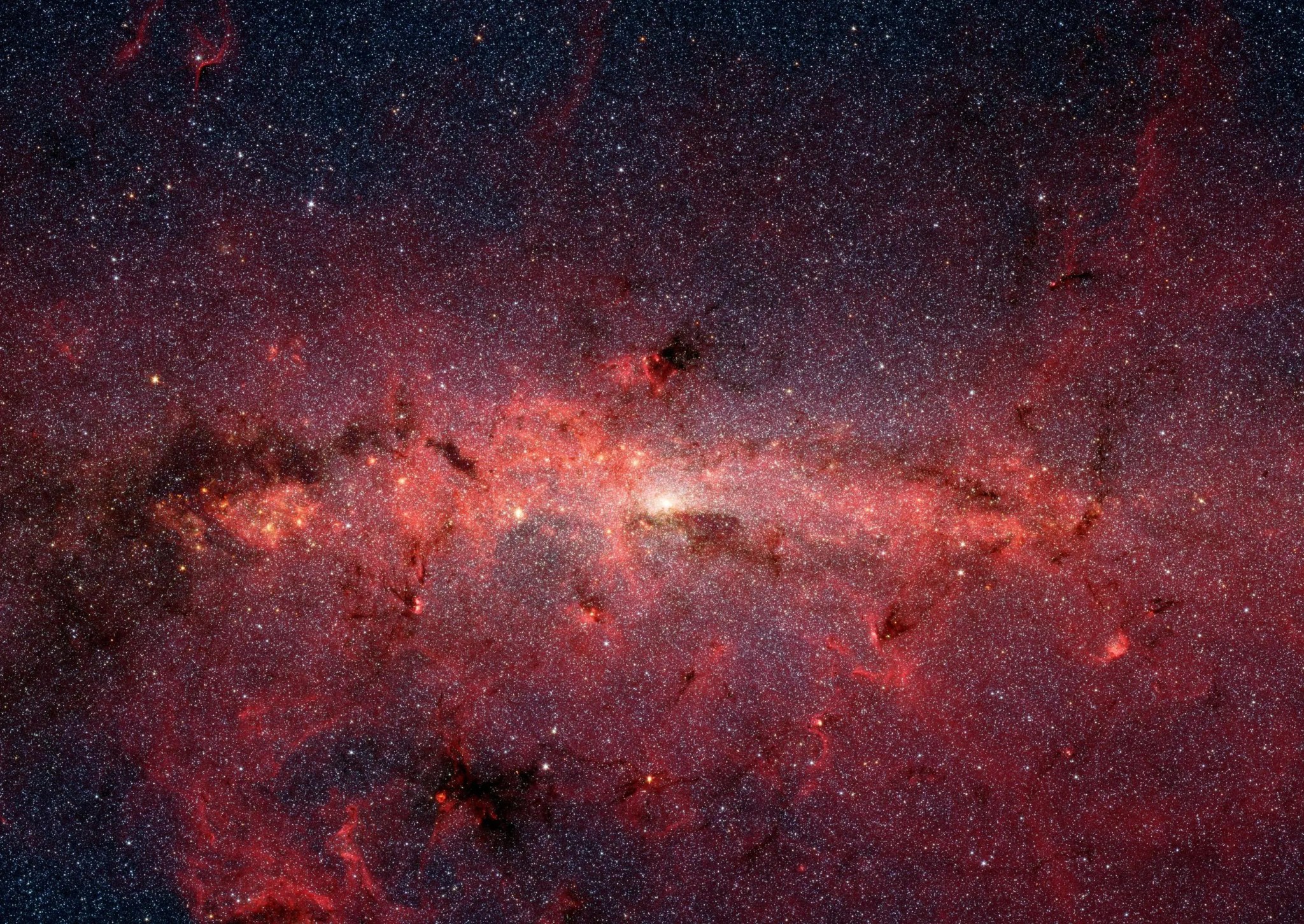 Image of the galactic center