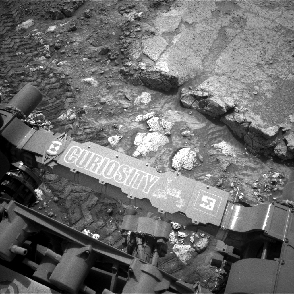 This image was taken by Left Navigation Camera onboard NASA's Mars rover Curiosity on Sol 4200.
