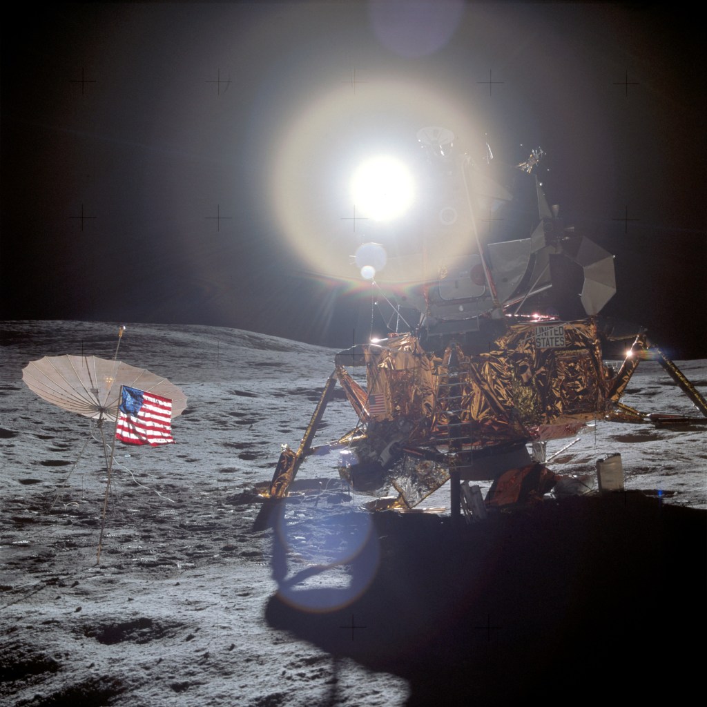 Surface temperatures on the Moon range from higher than 250°F to lower than -410°F.
