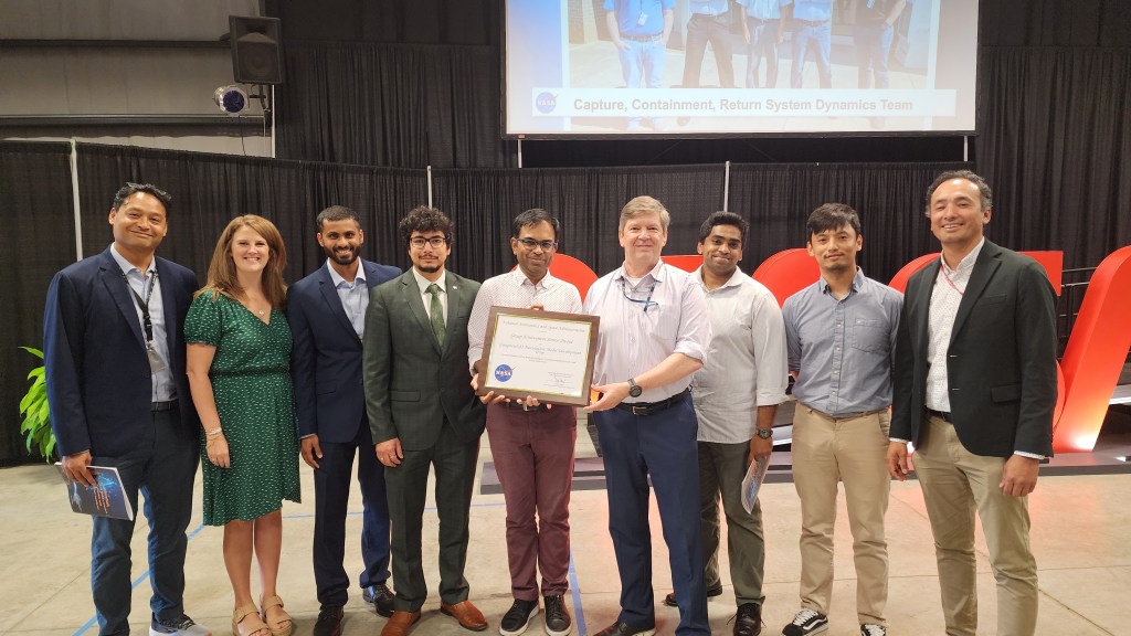 Geospatial AI Foundation Model Team Receives NASA Marshall Group Achievement Award 