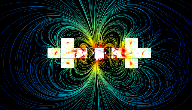 Quantum Scale Sensors used to Measure Planetary Scale Magnetic Fields