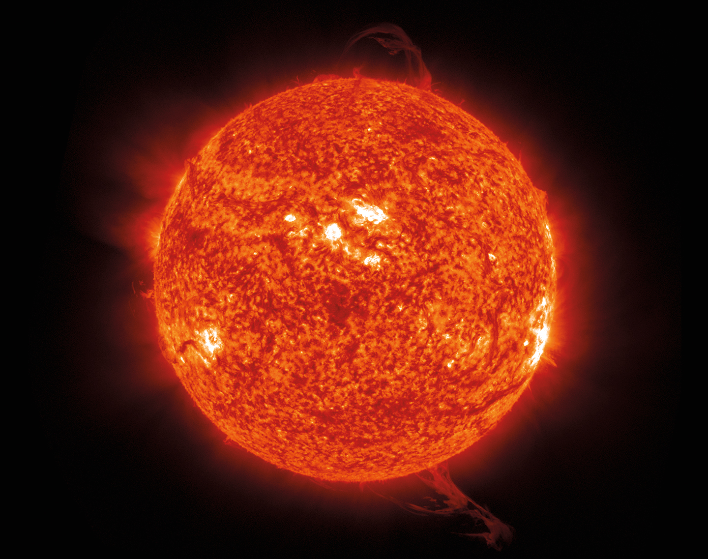 Satellite Observes Large Solar Eruption