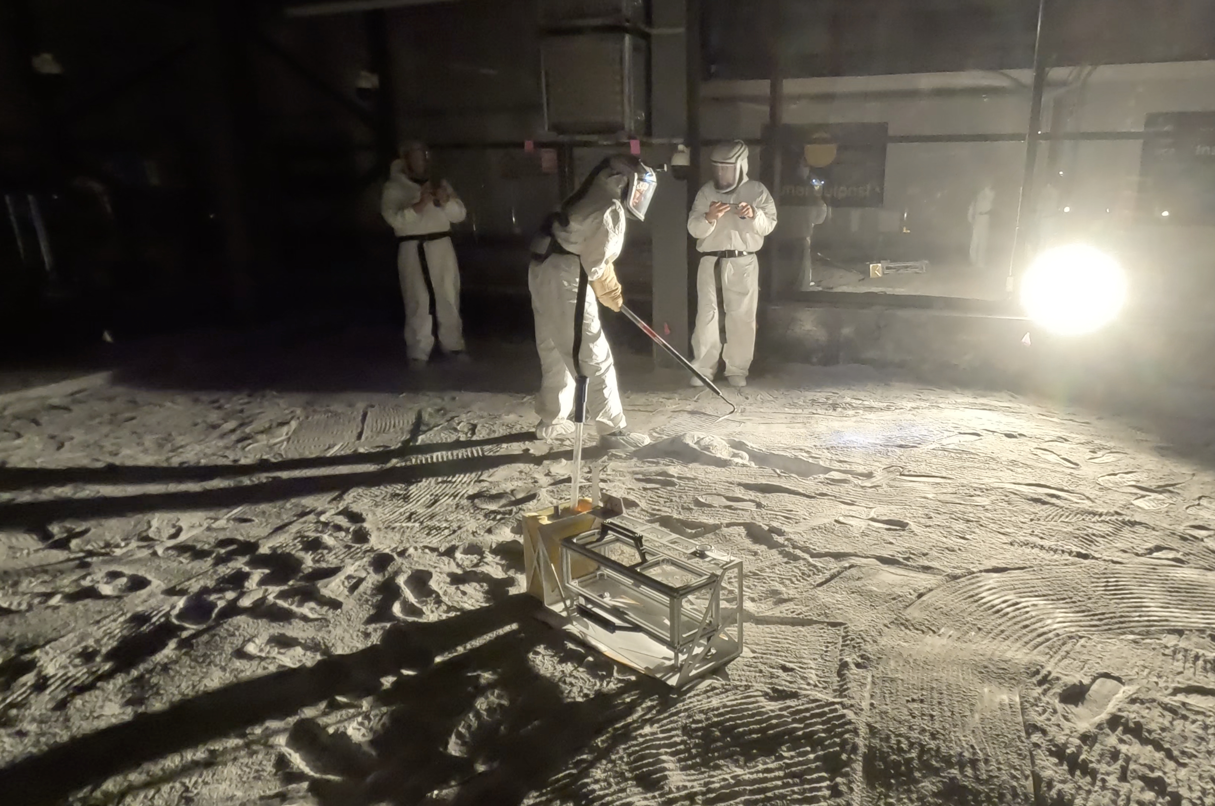 NASA’s Artemis Science Instrument Gets Tested in Moon-Like Sandbox