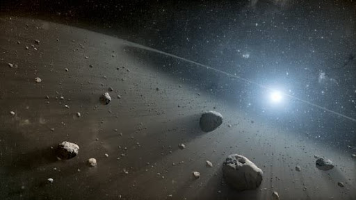 Find Exoasteroids and Peek into the Future