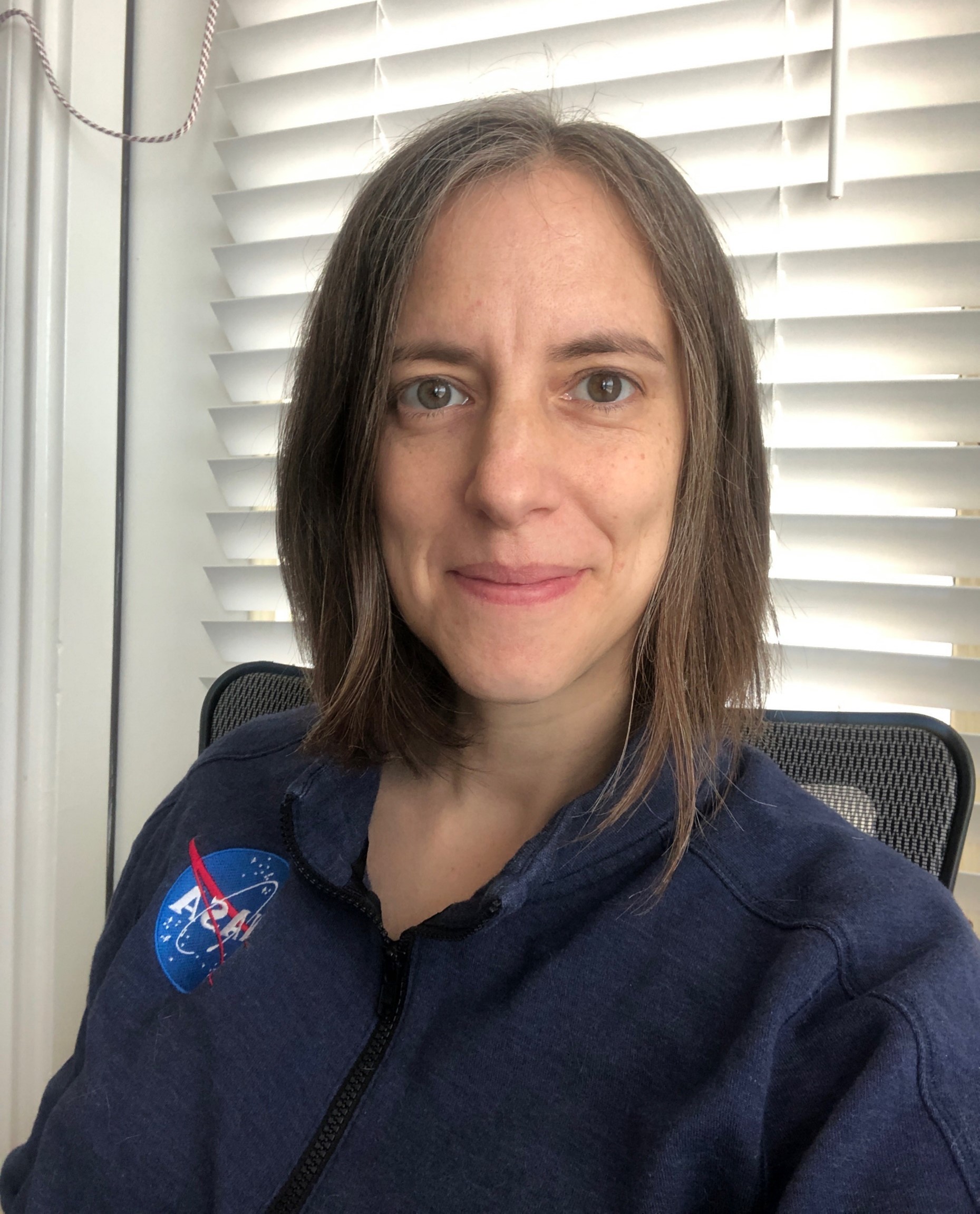 A portrait photo of NASA scientist Juliane Gross.