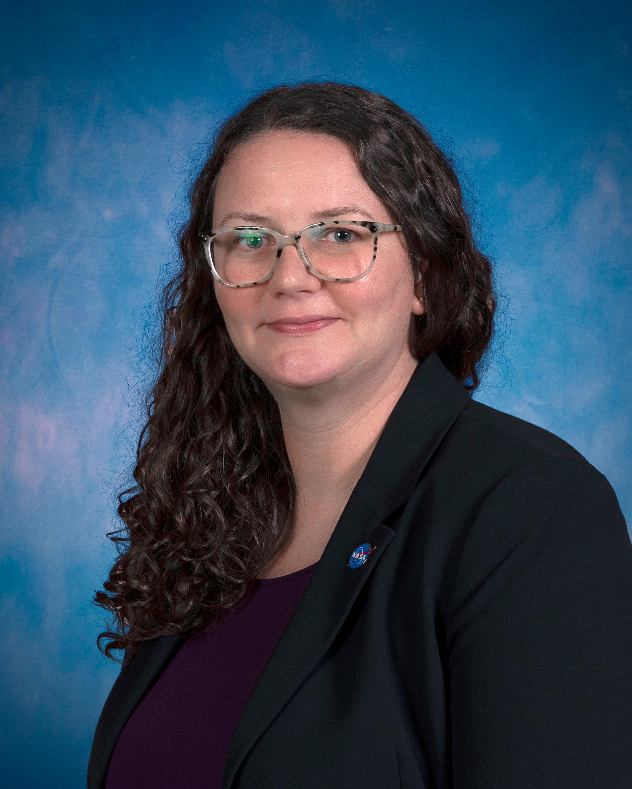 A portrait photo of NASA scientist Renee Weber.