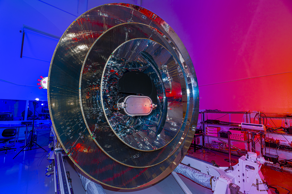The telescope on NASAâs SPHEREx observatory