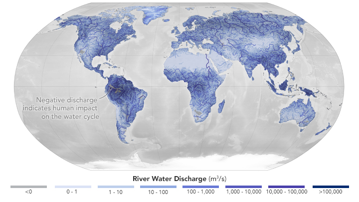 Global Accounting of Earth’s Rivers - NASA Science