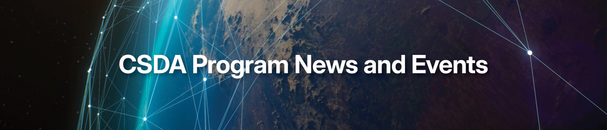 Banner for CSDA news page