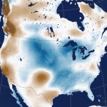 Monthly Terrestrial Water Storage Anomaly over North America from January 2003 through December 2019.