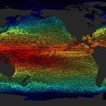 A 2024 Visualization of Ocean currents from NASA's ECCO  model