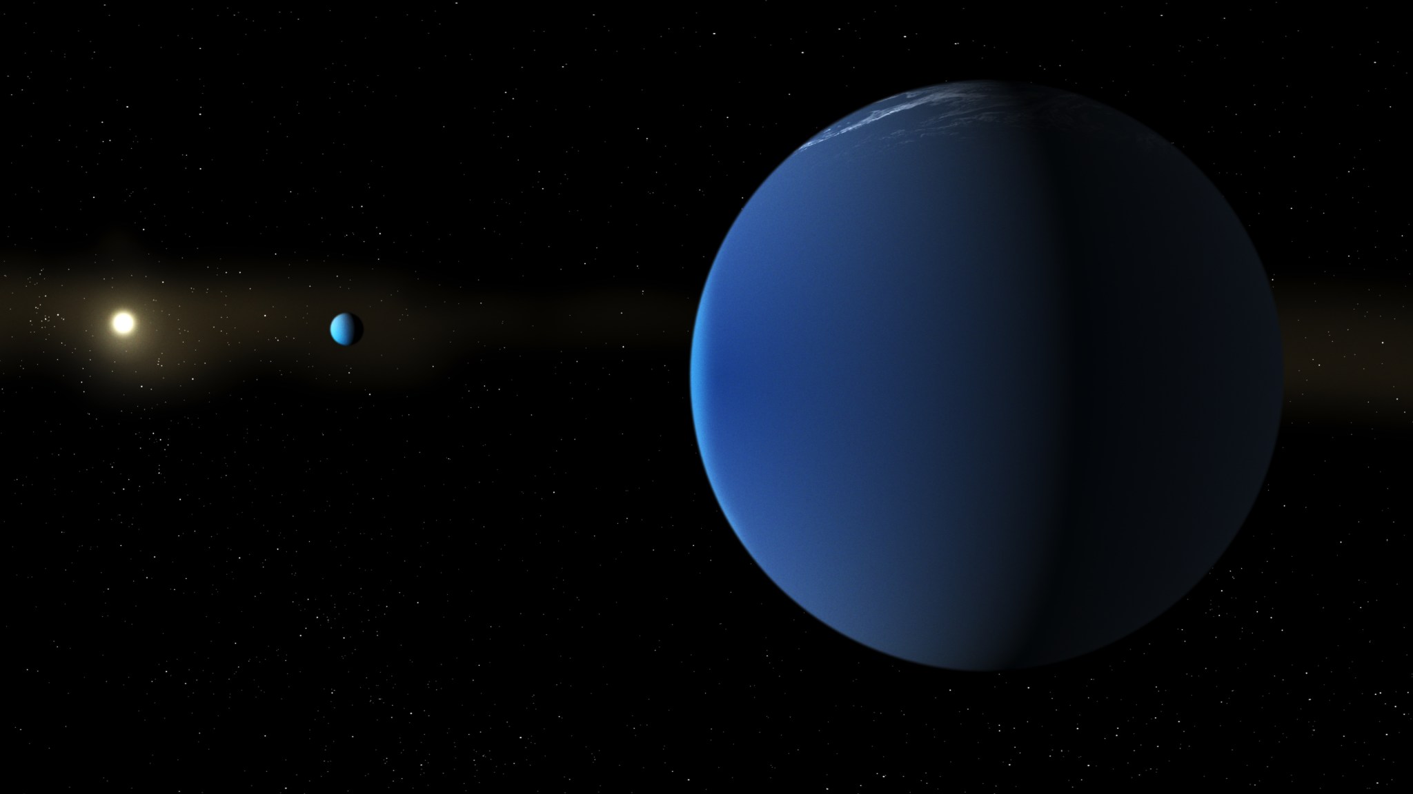 NASA odkryła dwie najlżejsze planety wszechświata – gęstością przypominają watę cukrową