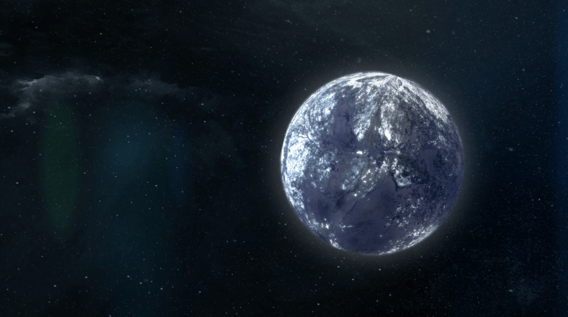artist's concept of a rogue planet