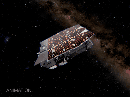 Animation of Roman's antenna deployment